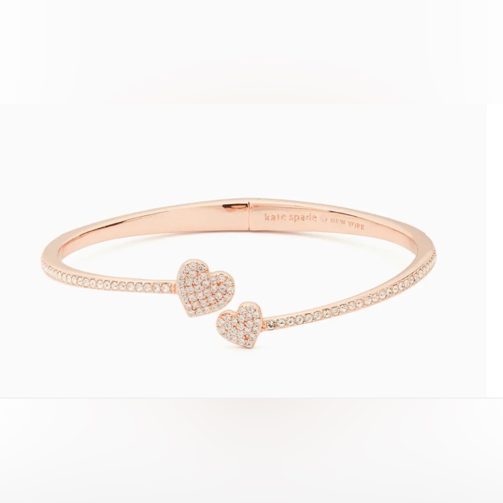 ♠️NWT Kate Spade Yours Truly Pave Open Hinge Cuff♠️